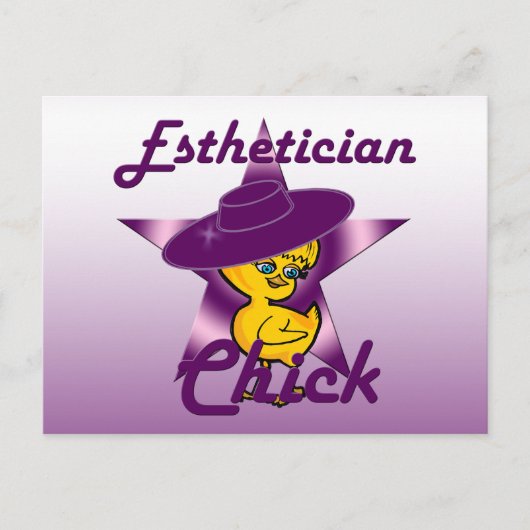 Esthetician Chick #9 Briefkaart (Voorkant)
