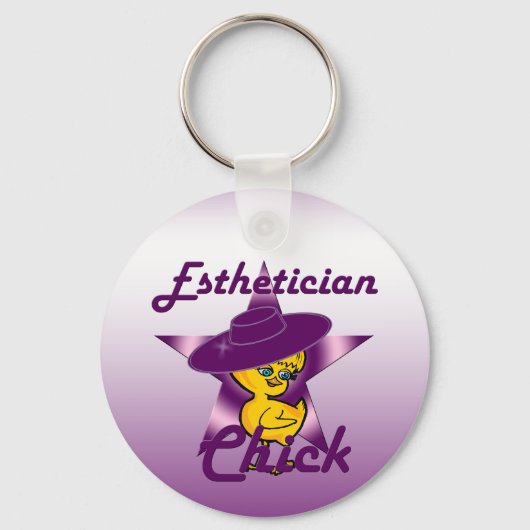Esthetician Chick #9 Sleutelhanger (Voorkant)