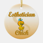 Esthetician Chick Keramisch Ornament (Voorkant)