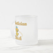 Esthetician Chick Matglas Koffiemok (Voorkant links)