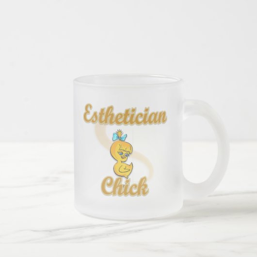 Esthetician Chick Matglas Koffiemok (Rechts)