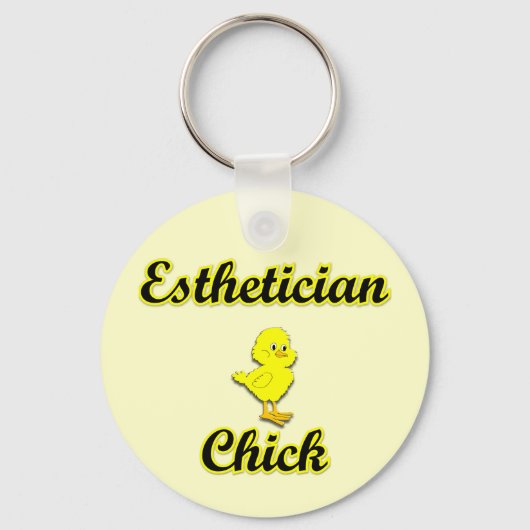 Esthetician Chick Sleutelhanger (Voorkant)