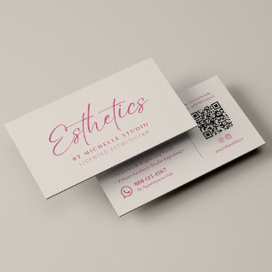 Esthetician Esthetiek Studio Huidverzorging Zand R Visitekaartje