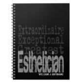 Esthetician Extraordinaire CUSTOM Notitieboek (Voorkant)