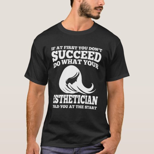 Esthetician Kleding Geweldige Estheticians T-shirt (Voorkant)