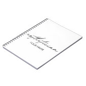 Esthetician Notebook - Personalized Gift Notitieboek (Linkerzijde)