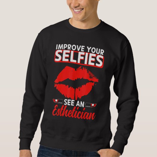 Esthetician selfies Lips Esthetic Beautician Cosme Trui (Voorkant)