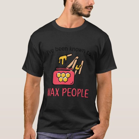 Estheticians van de estheticus Wax T-shirt (Voorkant)