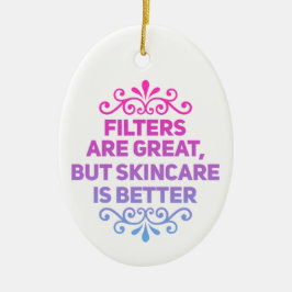 estheticidehuidverzorging keramisch ornament