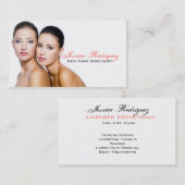 Estheticien Beauty Skincare visitekaartjes (Voorkant / Achterkant)