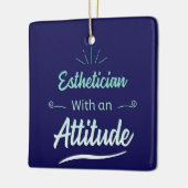  estheticien met een houding keramisch ornament (Links)