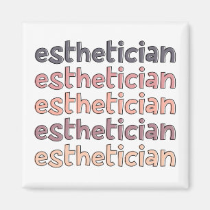 Estheticiste Cosmetoloog Beauticicien Cute Magneet