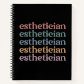 Estheticiste Cosmetoloog Beauticien make-up kunste Notitieboek (Voorkant)