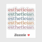 Estheticiste Cosmetoloog Beauticien make-up kunste Sticker (Vel)