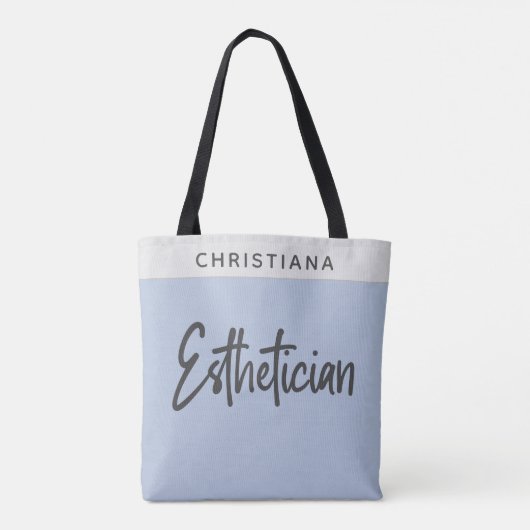 Estheticiste Cosmetoloog Beauticien make-up kunste Tote Bag (Achterkant)