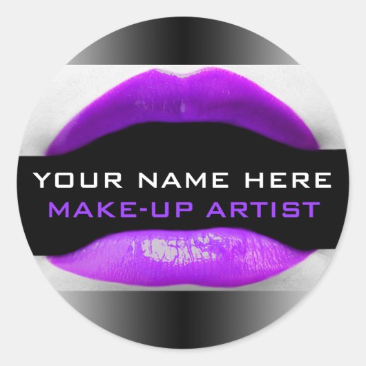 Estheticitikels Ronde Sticker (Voorkant)