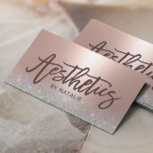 estheticus Blush Roos Gold esthetica Visitekaartje