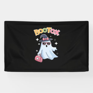 Estheticus Botox Halloween Esthetische Verpleegste Spandoek