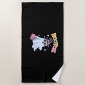 Estheticus Botox Halloween Esthetische Verpleegste Strandlaken (Voorkant)