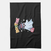 Estheticus Botox Halloween Esthetische Verpleegste Theedoek (Verticaal)