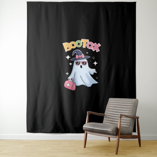 Estheticus Botox Halloween Esthetische Verpleegste Wandkleed (In situ)