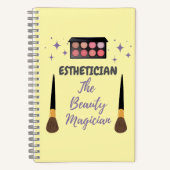 Estheticus De beste schoonheidsgoochelaar Notitieboek (Voorkant)