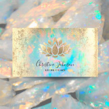 estheticus faux gold folie lotus logo
