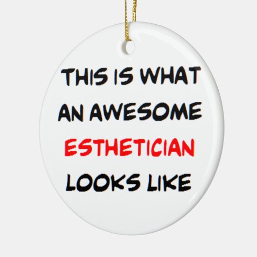 estheticus, geweldige keramisch ornament (Links)