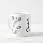 Estheticus Koffiemok (Voorkant links)