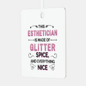 Estheticus Metalen Ornament (Voorkant links)