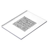 Estheticus Notitieboek (Linkerzijde)