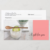 estheticus of Day Spa Cadeaubonnen (Voorkant / Achterkant)