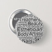 Estheticus Ronde Button 5,7 Cm (Voorkant /achterkant)