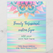 estheticus schoonheidsspecialist flyer (Voorkant)