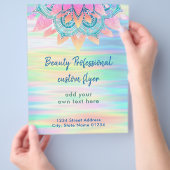 estheticus schoonheidsspecialist flyer (Hand)