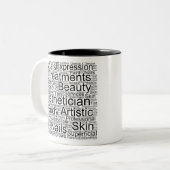 Estheticus Tweekleurige Koffiemok (Voorkant links)