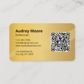 estheticus van spadiensten visitekaartje (Voorkant)