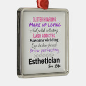 Estheticus voor het leven metalen ornament (Rechts)