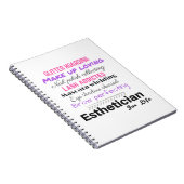 Estheticus voor het leven notitieboek (Rechterzijde)