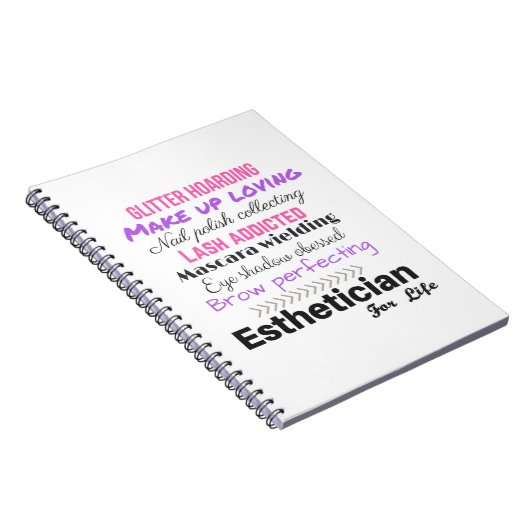 Estheticus voor het leven notitieboek (Rechterzijde)