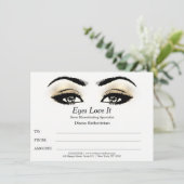 Estheticus Wimpers Schoonheid Make-up Certificaat  (Staand voorkant)