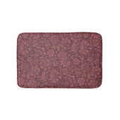  esthetiek over bloemenprint badmat (Voorkant)