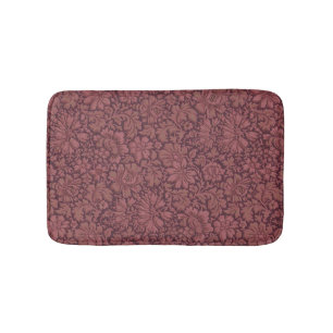  esthetiek over bloemenprint badmat
