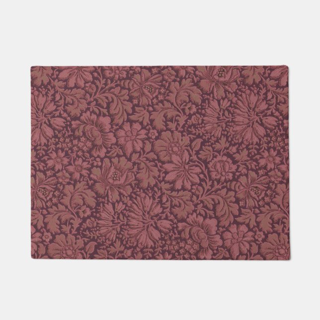  esthetiek over bloemenprint deurmat (Voorkant)