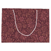  esthetiek over bloemenprint groot cadeauzakje (Achterkant)