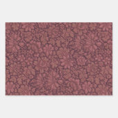 esthetiek over bloemenprint inpakpapier vel (Voorkant 2)