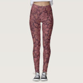 esthetiek over bloemenprint leggings (Voorkant)