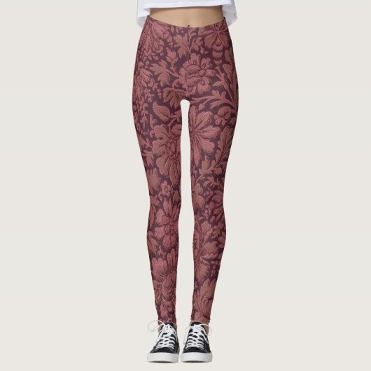esthetiek over bloemenprint leggings (Voorkant)