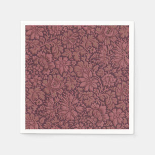  esthetiek over bloemenprint servet