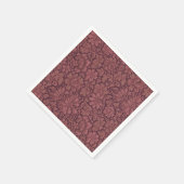  esthetiek over bloemenprint servet (Hoek)